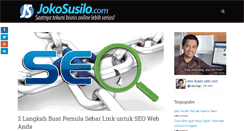 Desktop Screenshot of jokosusilo.com